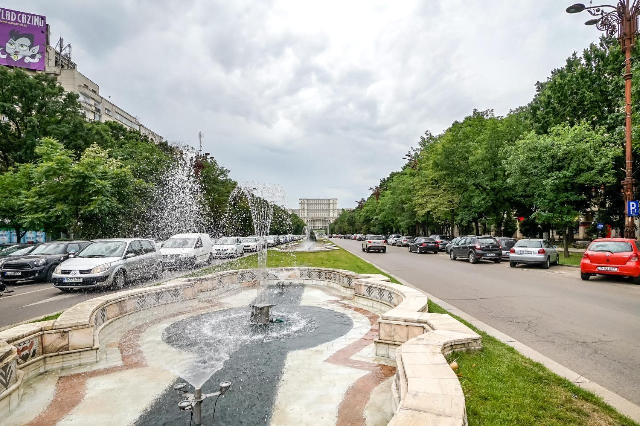Roof View Bucharest Artesian Fountains Apartment Εξωτερικό φωτογραφία